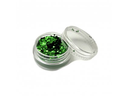 Glitters for face and body - Green
