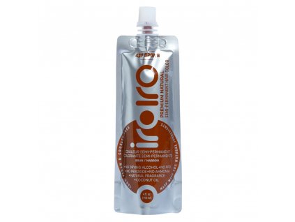 hair color iroiro 420 brown natural vegan cruelty free semi permanent hair color 2 1100x