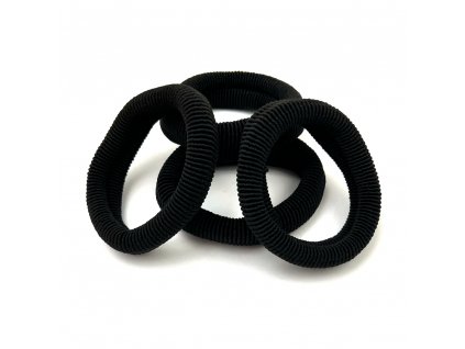 Mini Rubber Bands - Black 250pcs 