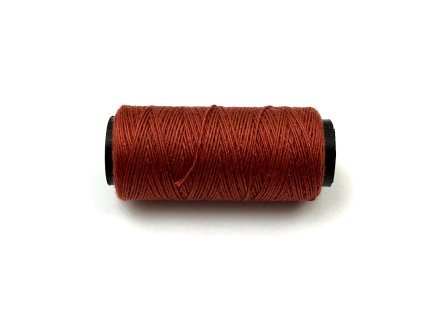 Polyester thread for hair sewing - Reddish Auburn 60m