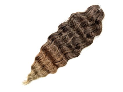 Vlnitý Kanekalon Anna 60cm 100gr T-Brown96