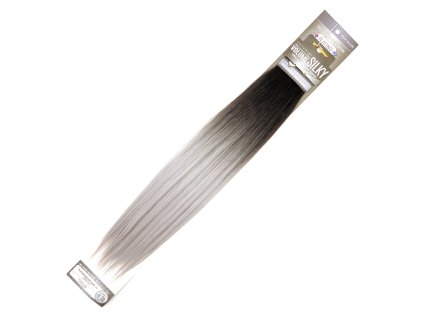 Umělé vlasy na třásni rovné 60cm NPSH-TT4/Silver