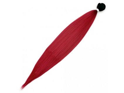 Umělé vlasy na třásni rovné 75cm 200gr TT1B/Red