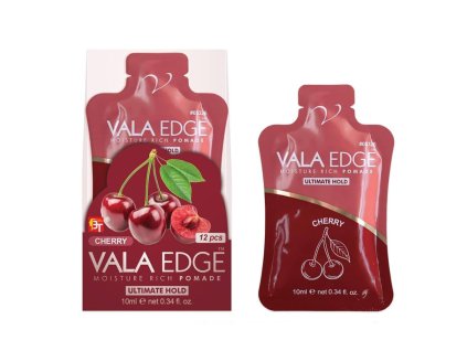 Vala Edge Moisture Rich Pomade with Ultimate Hold - Cherry 10ml