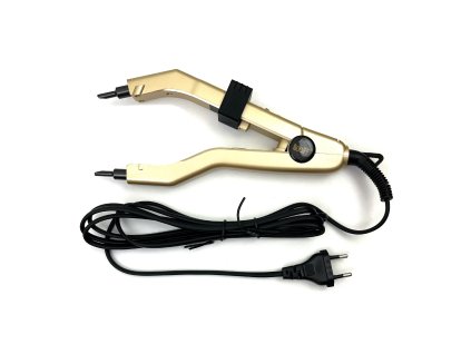 Tavné kleště na keratin typ E mini flat Gold