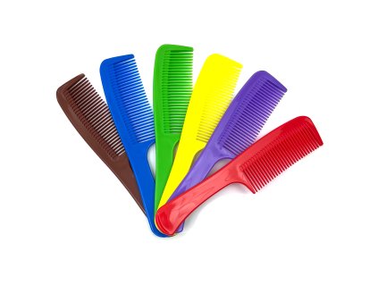 Plastic hair brush