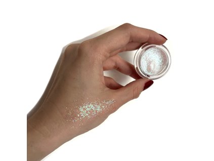 Glitter body gel