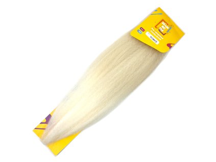 100% Jumbo Braid Pre-Stretched T613/White