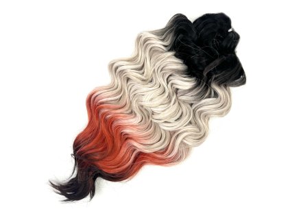 Vlnitý Kanekalon Manasi 50cm 100gr 4T-2/56C/Ored/Brown