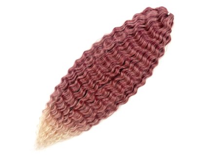 Vlnitý Kanekalon Ariel 55cm 100gr T-BPink(16)