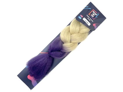 100% Jumbo Braid Kanekalon 613/L-Purple BraidOrDie