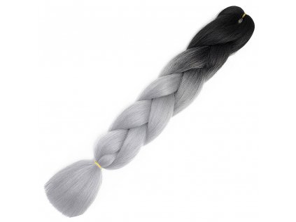 Syntetický Jumbo Braid  Ombre B36