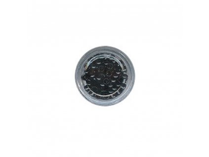 Micro Rings - 4.0mm, copper, mini, #1 black, 100pcs