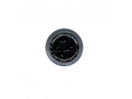Micro Rings - 4.0mm, aluminum with a screw, #1 black, 100pcs