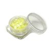 Glow in the dark Glitters for face and body - Lime