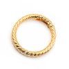 Decorative detachable Ring Carabiner – Gold 38mm 1pc