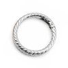 Decorative detachable Ring Carabiner – Silver 38mm 1pc