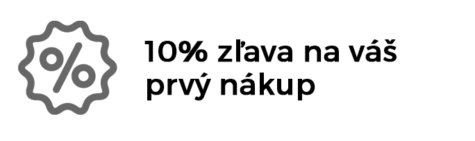 10% zľava na váš prvý nákup