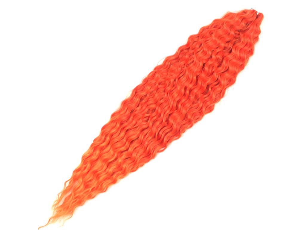 20716 vlnity kanekalon ariel 75cm 300gr t red orange