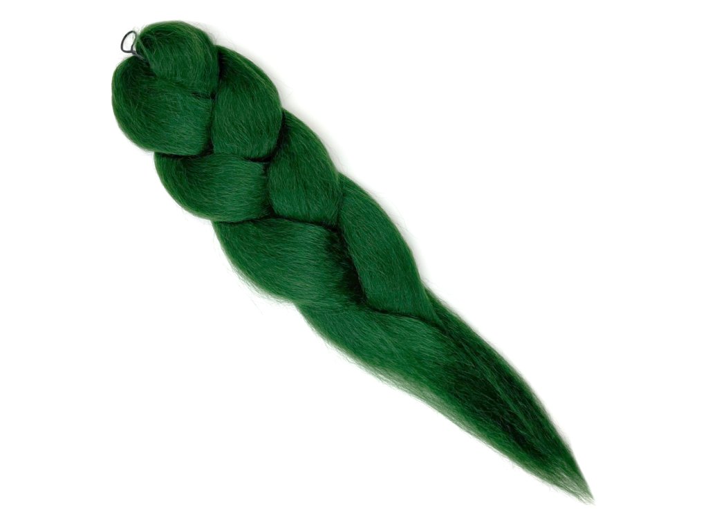 27928 100 jumbo braid sestrihany junglegreen