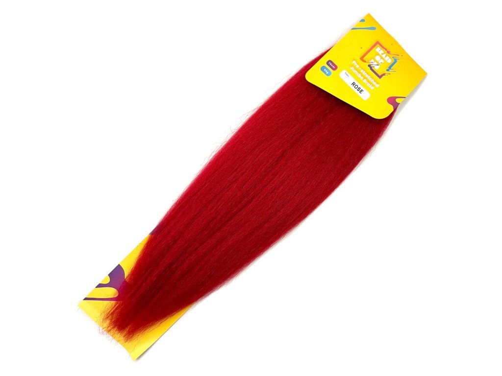 100 % Jumbo Braid Zostrihaný Rose