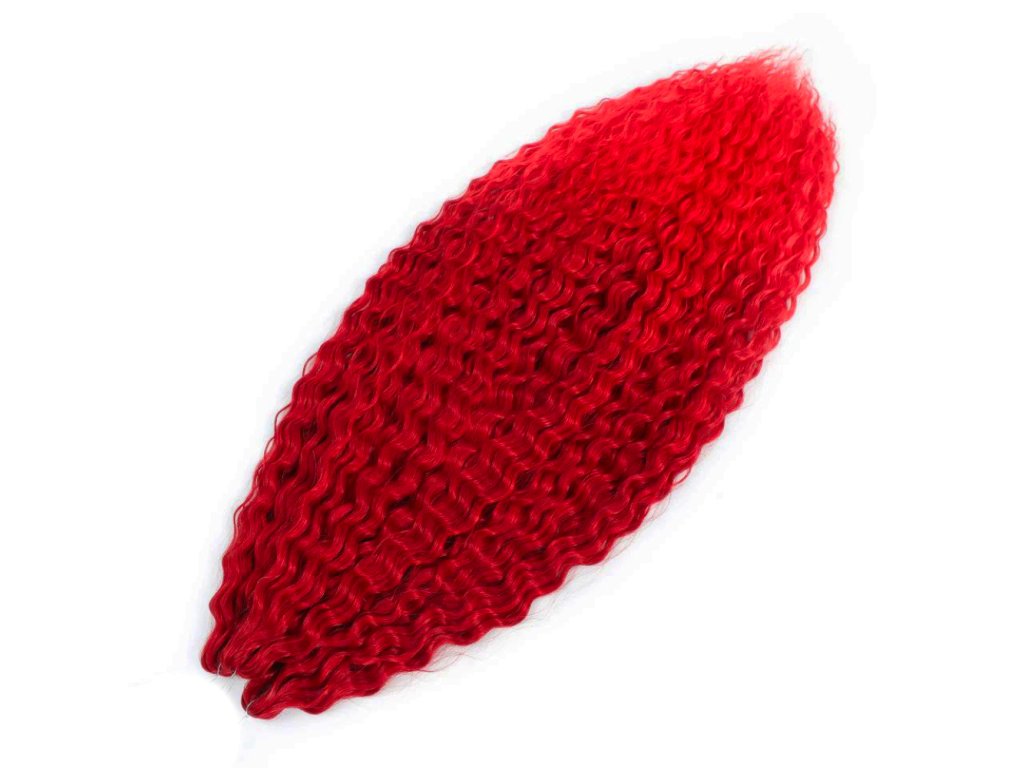 Vlnitý Kanekalon Ursula 55cm 100gr TBUG/Red