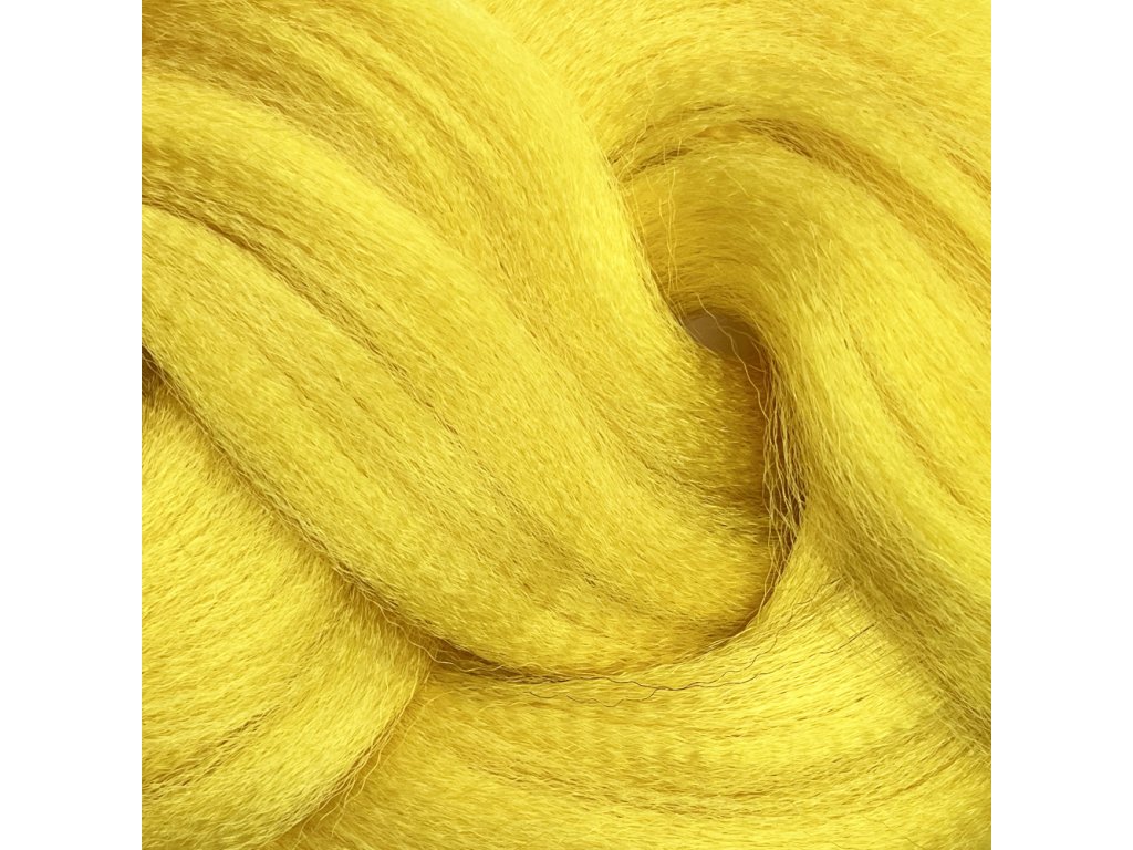 25316 ultra braid kanekalon yellow x pression original