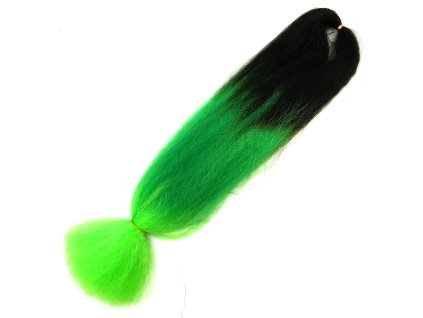 13151 100 jumbo braid kanekalon 3t1b green
