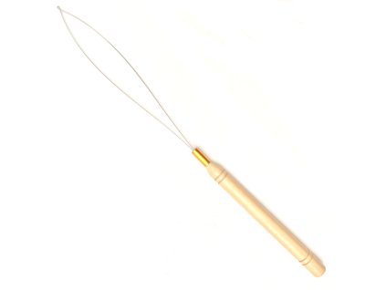 13610 2 drevene navlekatko na prodluzovani vlasu pro metodu micro ring