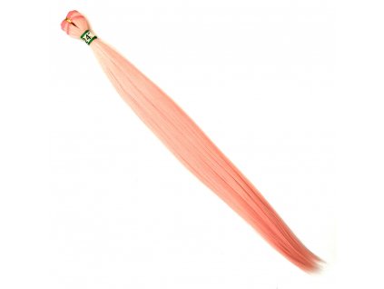 Umelé vlasy na páse rovné 60cm L-Pink