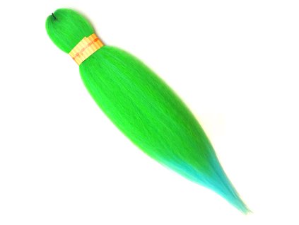15842 100 jumbo braid sestrihany om green skyblue