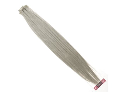 16832 umele vlasy clip in sada 9ks stribrna