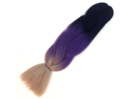 17051 100 jumbo braid kanekalon 3t1b lv gray