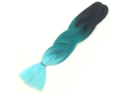 17069 100 jumbo braid kanekalon 3t1b mint