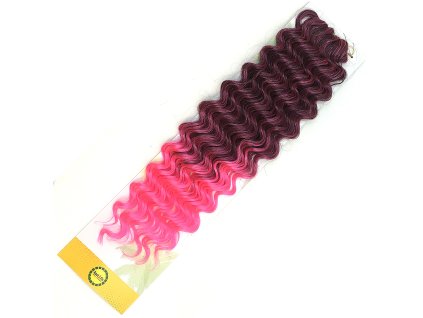 17648 3 vlnity kanekalon jamaican curl t1b pink
