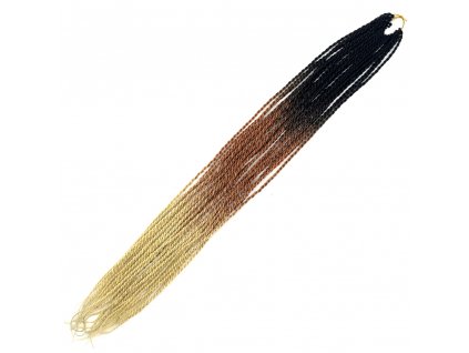 18111 senegalese twist crochet kanekalon c15 cerna hneda plava