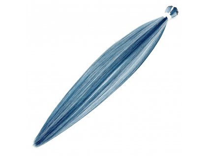 Umělé vlasy na páse rovné 60cm PST-IceBlue