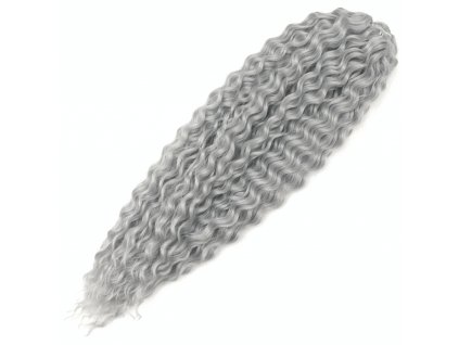 20677 vlnity kanekalon ariel 55cm 100gr silver