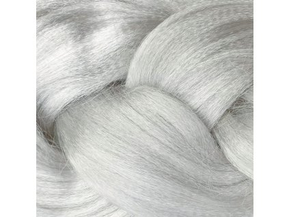 22504 1 ultra jumbo braid kanekalon xxl stribrna blond 60