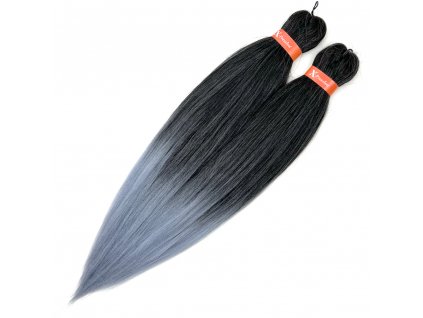 23913 ultra braid kanekalon pre stretched t1b periwinkle
