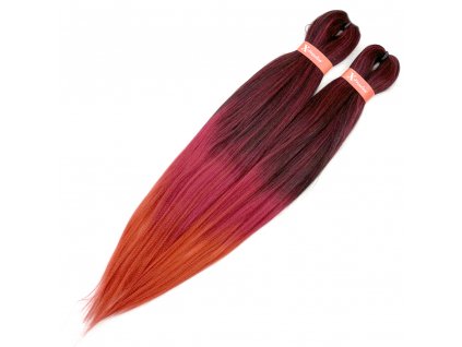 23931 ultra braid kanekalon pre stretched t3 om apple mango