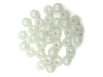 24114 koralky do ucesu svitici ve tme bile 30ks