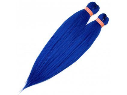 24336 ultra braid kanekalon pre stretched blue