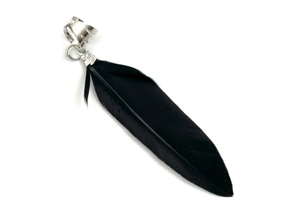 28821 ozdoba do ucesu pericko cerne