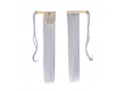 Připínací culík rovný 60cm 120gr odstín Gray