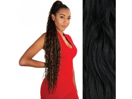 Připínací culík zvlněný 90cm 120gr odstín 1 WRMA