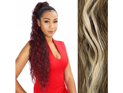Připínací culík zvlněný 60cm 120gr odstín Ash Blonde WRMA