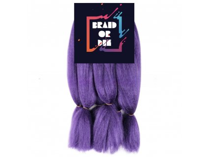 100% Jumbo Braid 6v1 Kanekalon Purple
