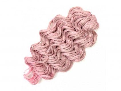 Vlnitý Kanekalon Manasi 50cm 100gr TGPink12