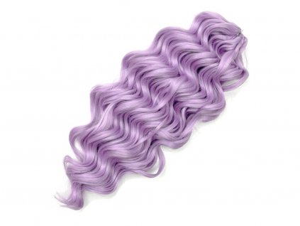 Vlnitý Kanekalon Manasi 50cm 100gr CPurple6